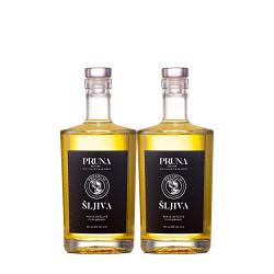 2 x Pruimenbrandewijn Slivovitz Pruna Premie